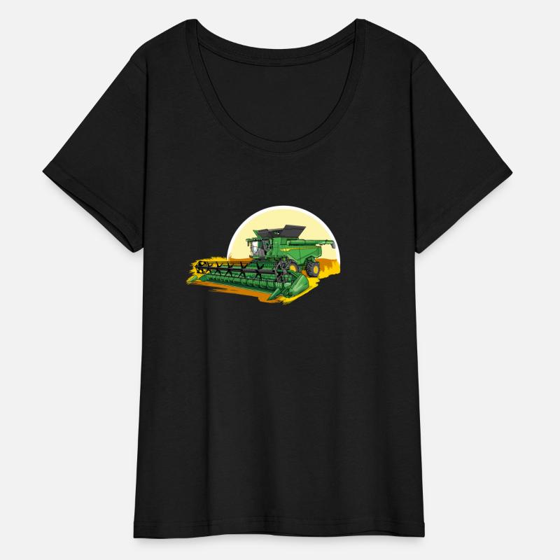 Combine harvester with ear lifter