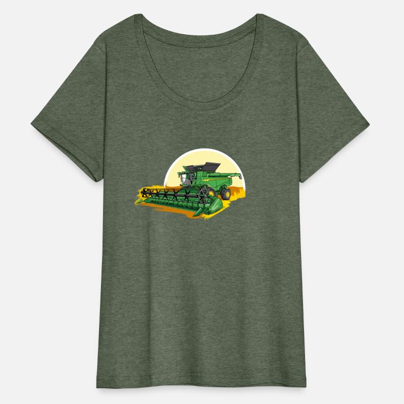Combine harvester with ear lifter