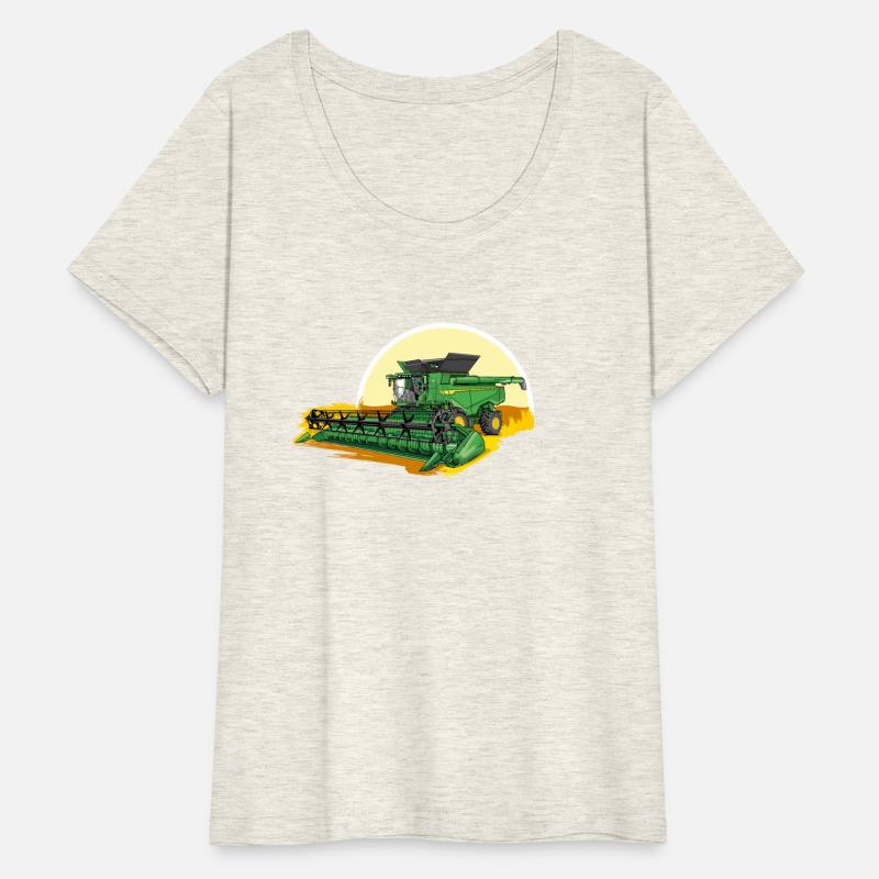 Combine harvester with ear lifter