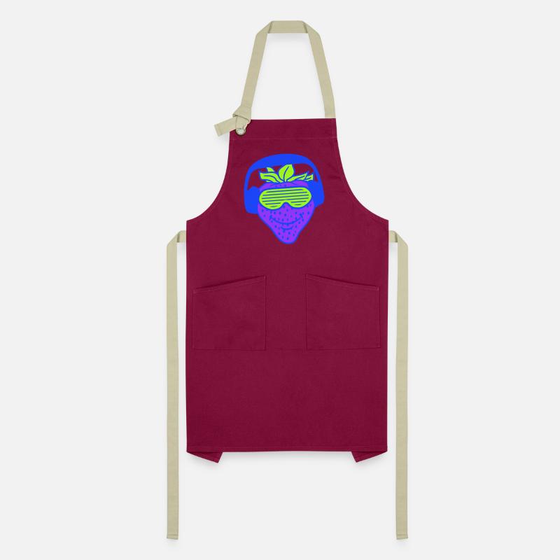 Cool DJ Strawberry Fruit Smile Music Party Funny