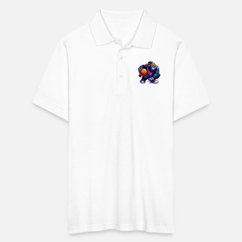 Cool Funky Gorilla Slammin' Basketball