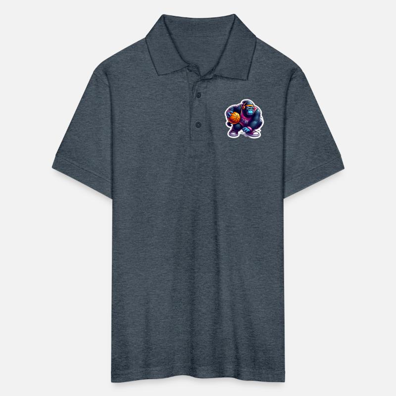 Cool Funky Gorilla Slammin' Basketball