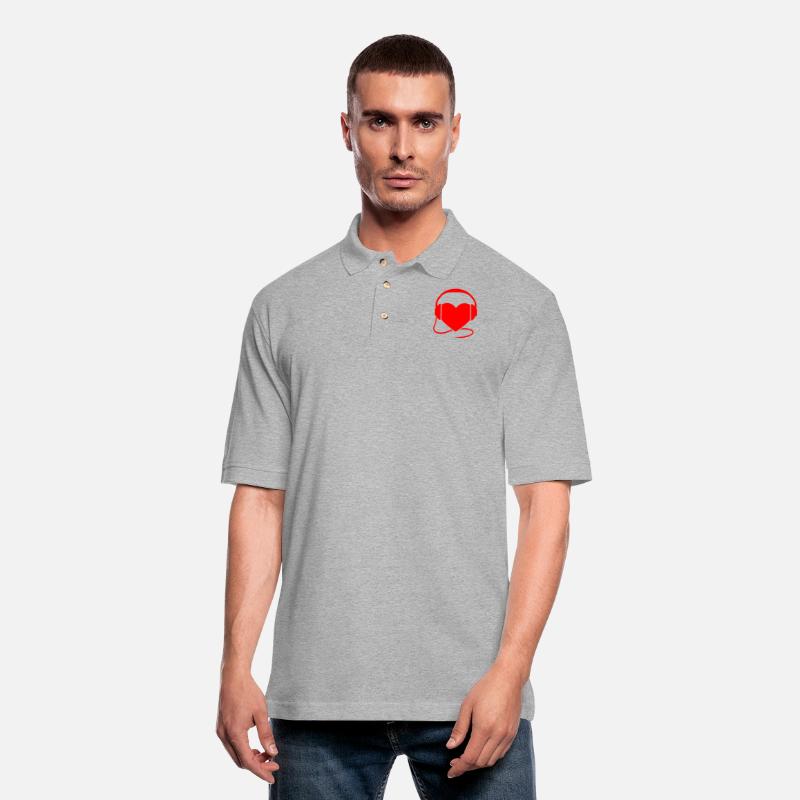 Cool Heart Party Love Heartbeat Headphone Sound DJ