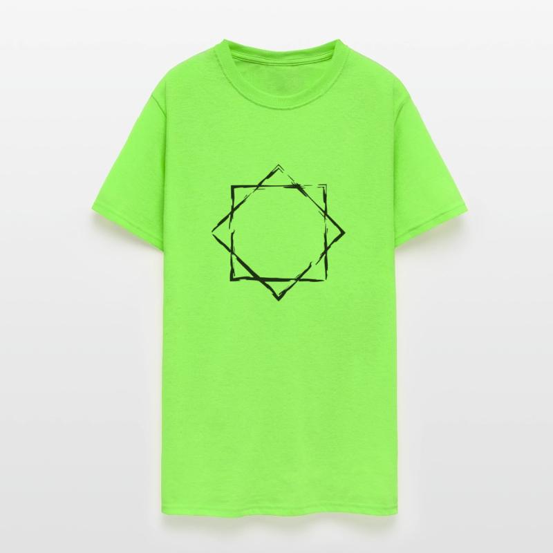 cool star shape frame square border square square