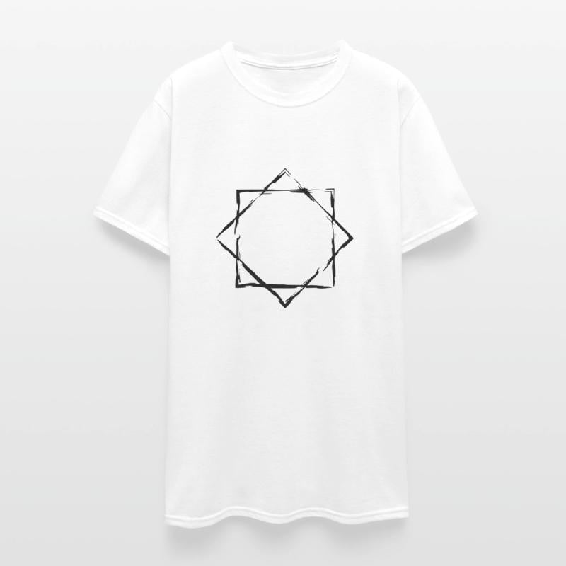 cool star shape frame square border square square