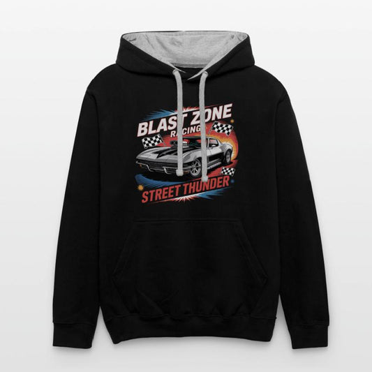 Corvette Drag Racing – Retro Muscle Car VectorTee