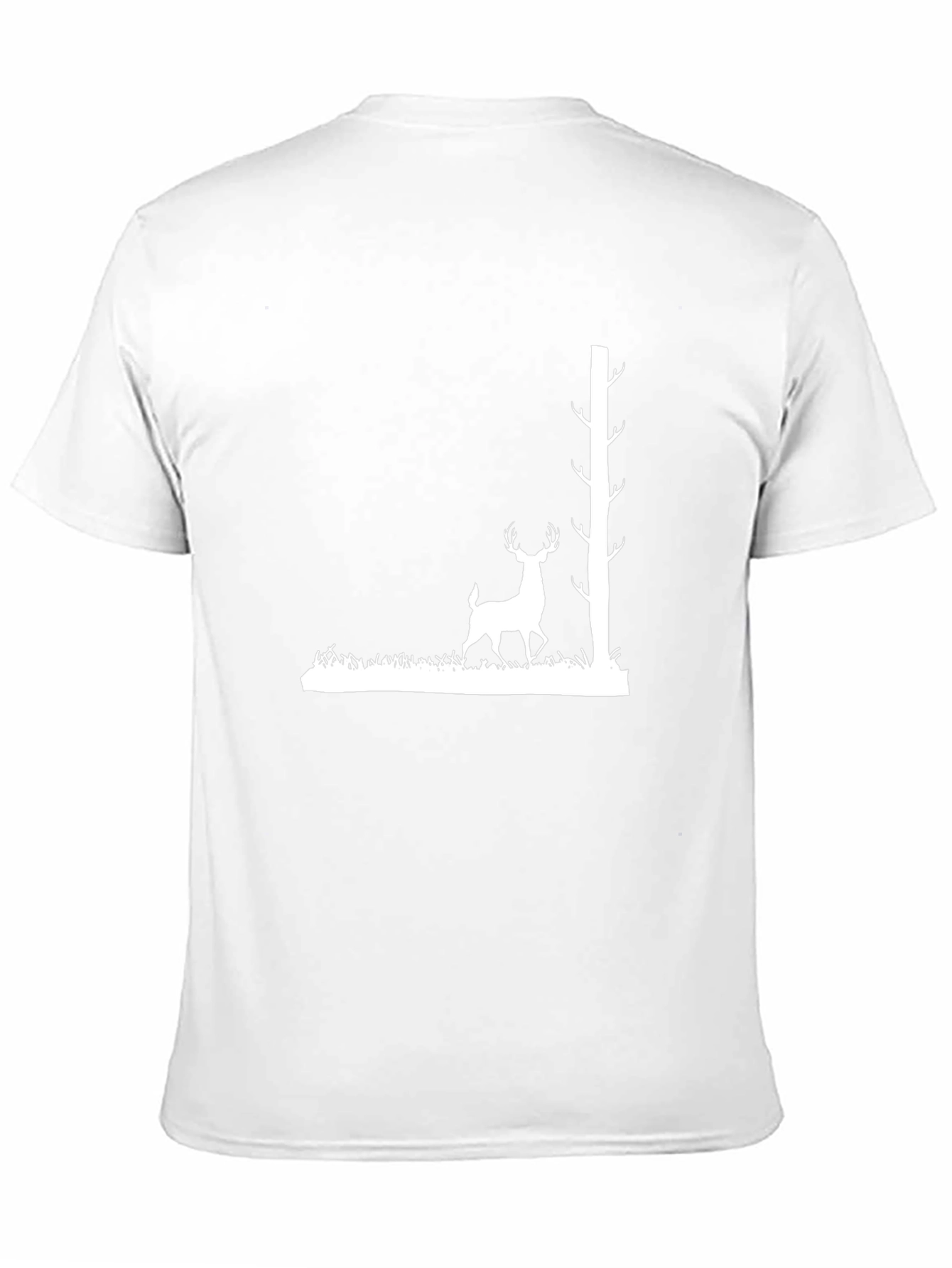 Black Deer & Tree Graphic Tee