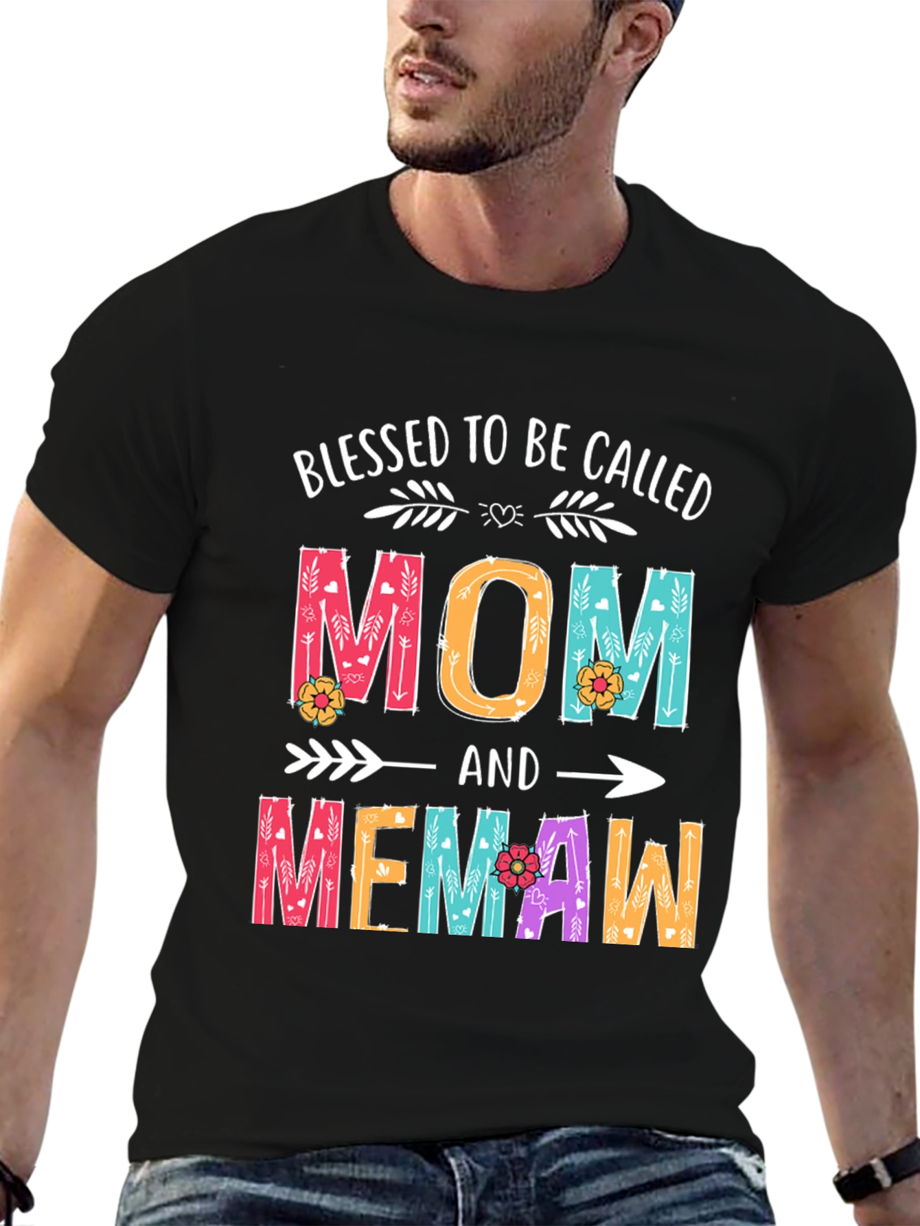 Blessed Mom & Memaw Graphic Tee