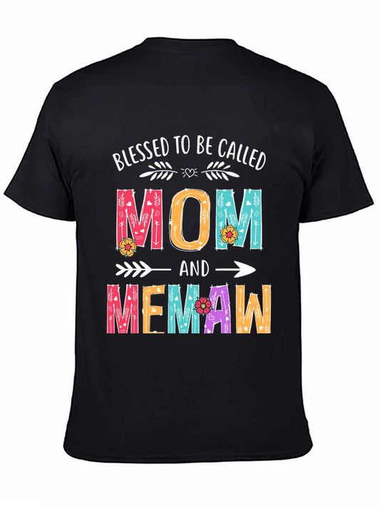 Blessed Mom & Memaw Graphic Tee