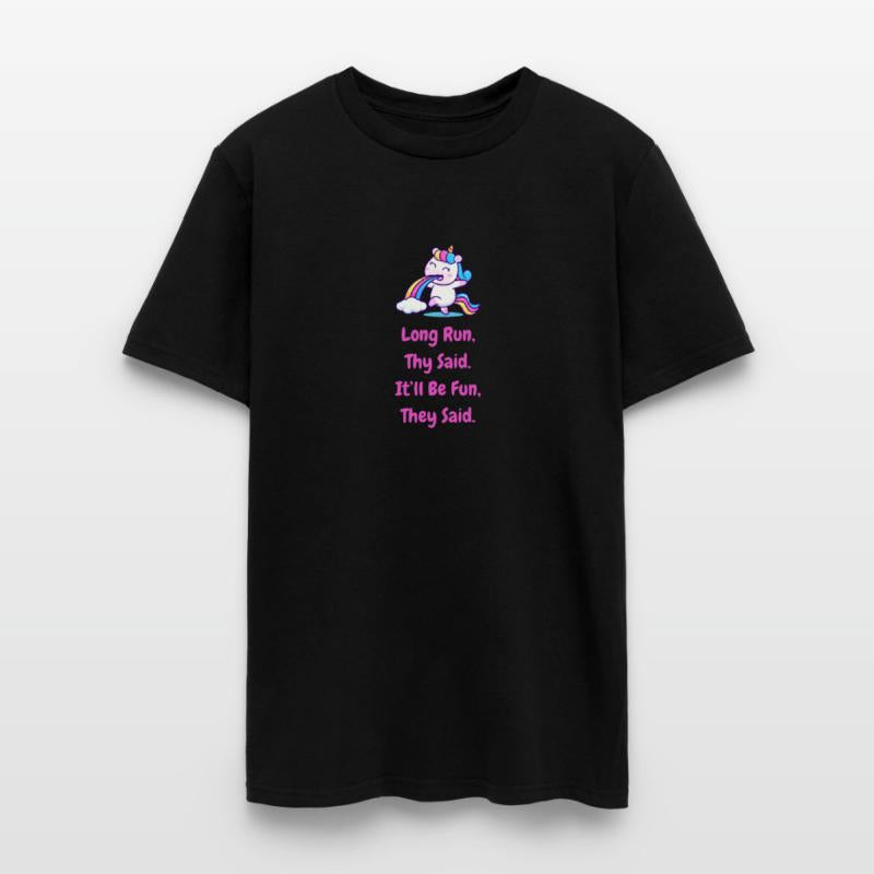 Cross Country Run T-Shirt, Long Run Pain, Unisex's