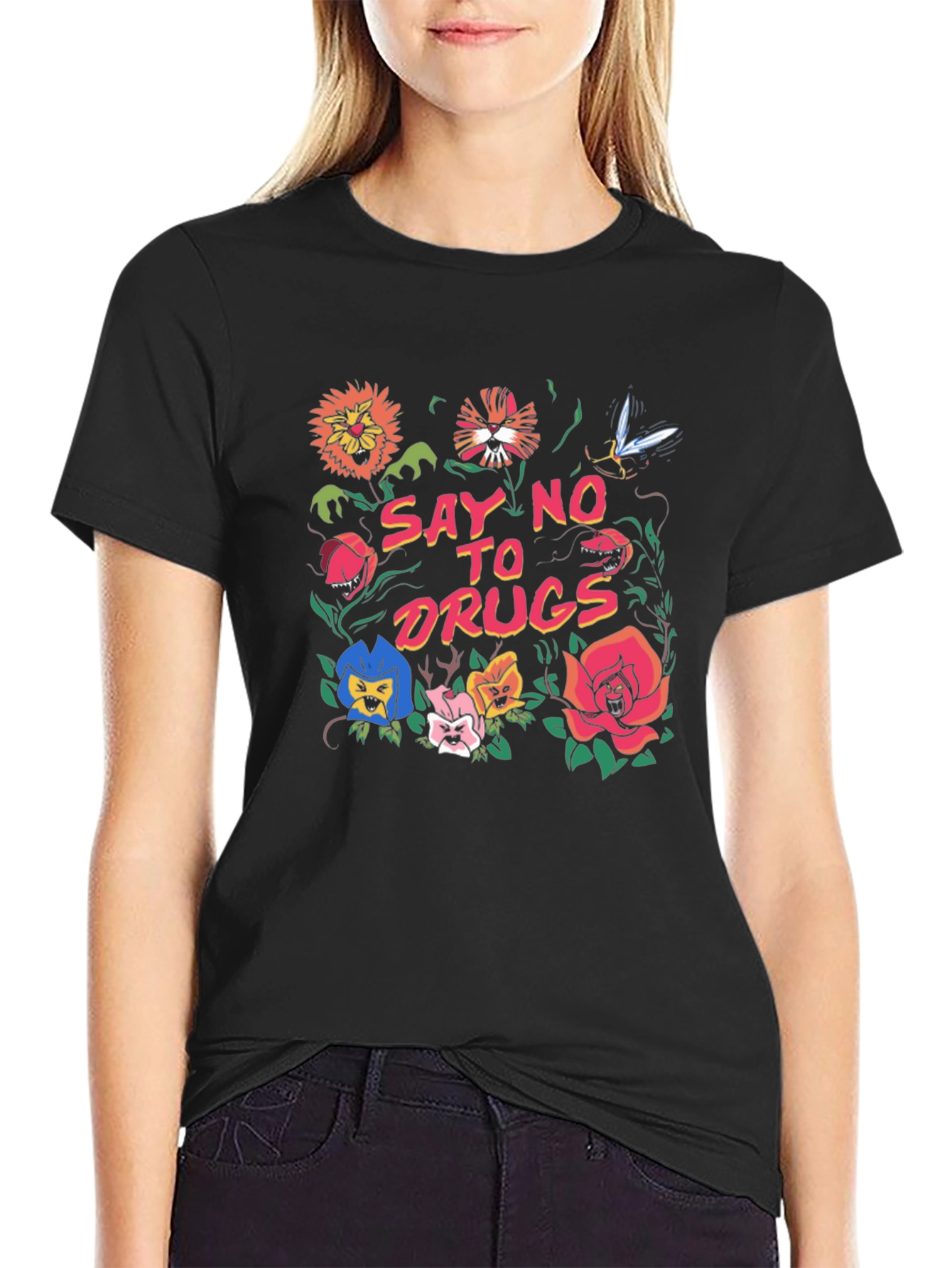 Say No to Drugs Graphic T-Shirt