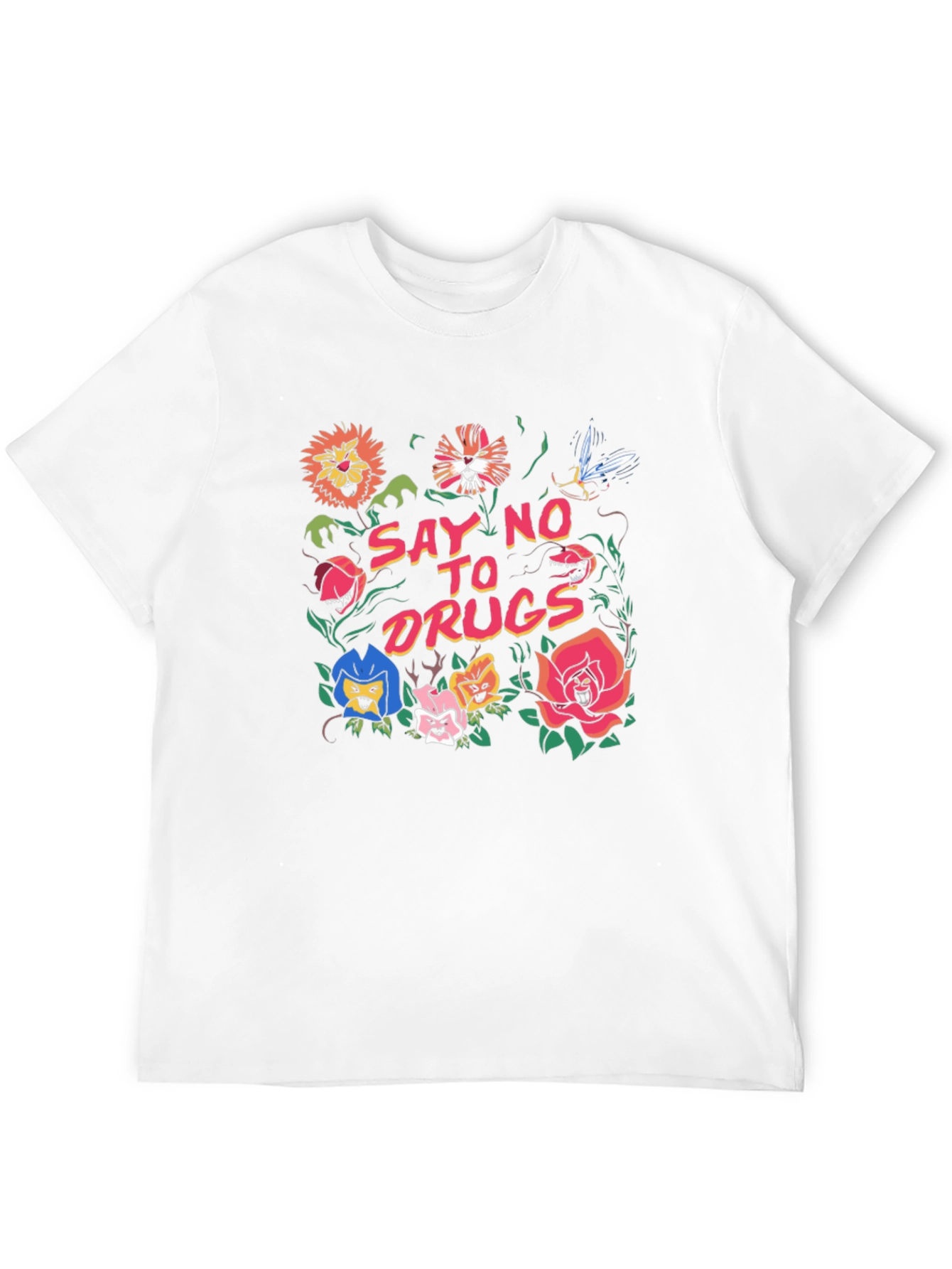 Say No to Drugs Graphic T-Shirt