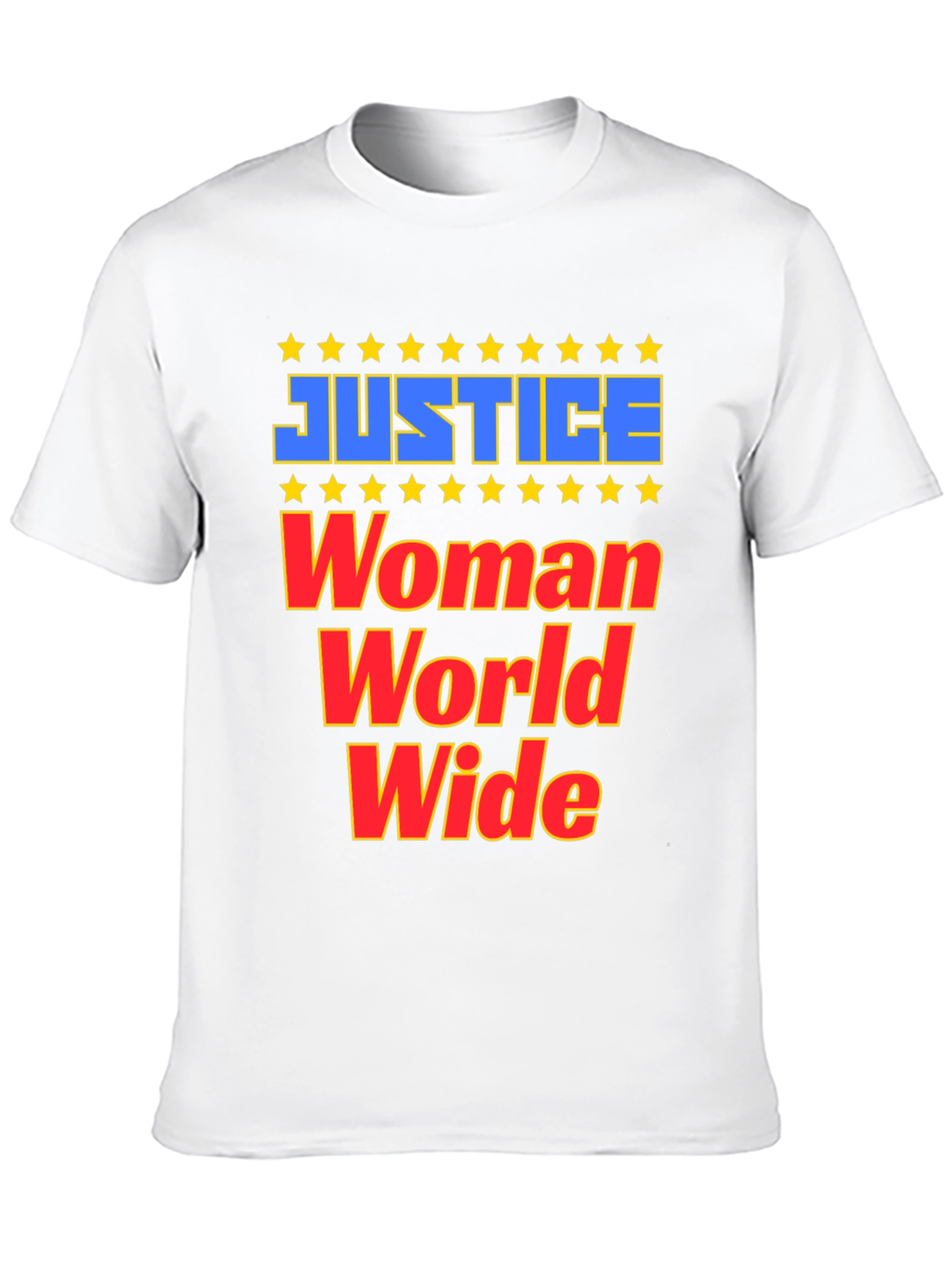 Justice Woman World Wide Graphic T-Shirt