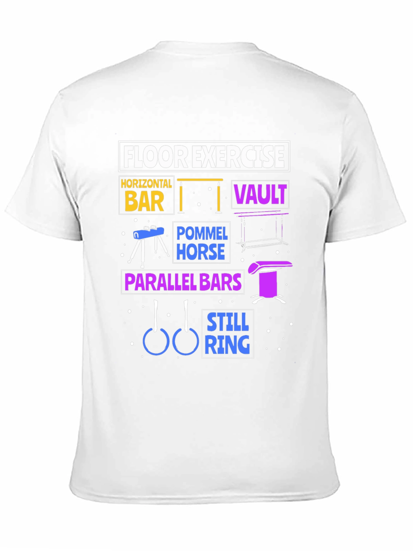 Gymnastics Equipment T-Shirt
