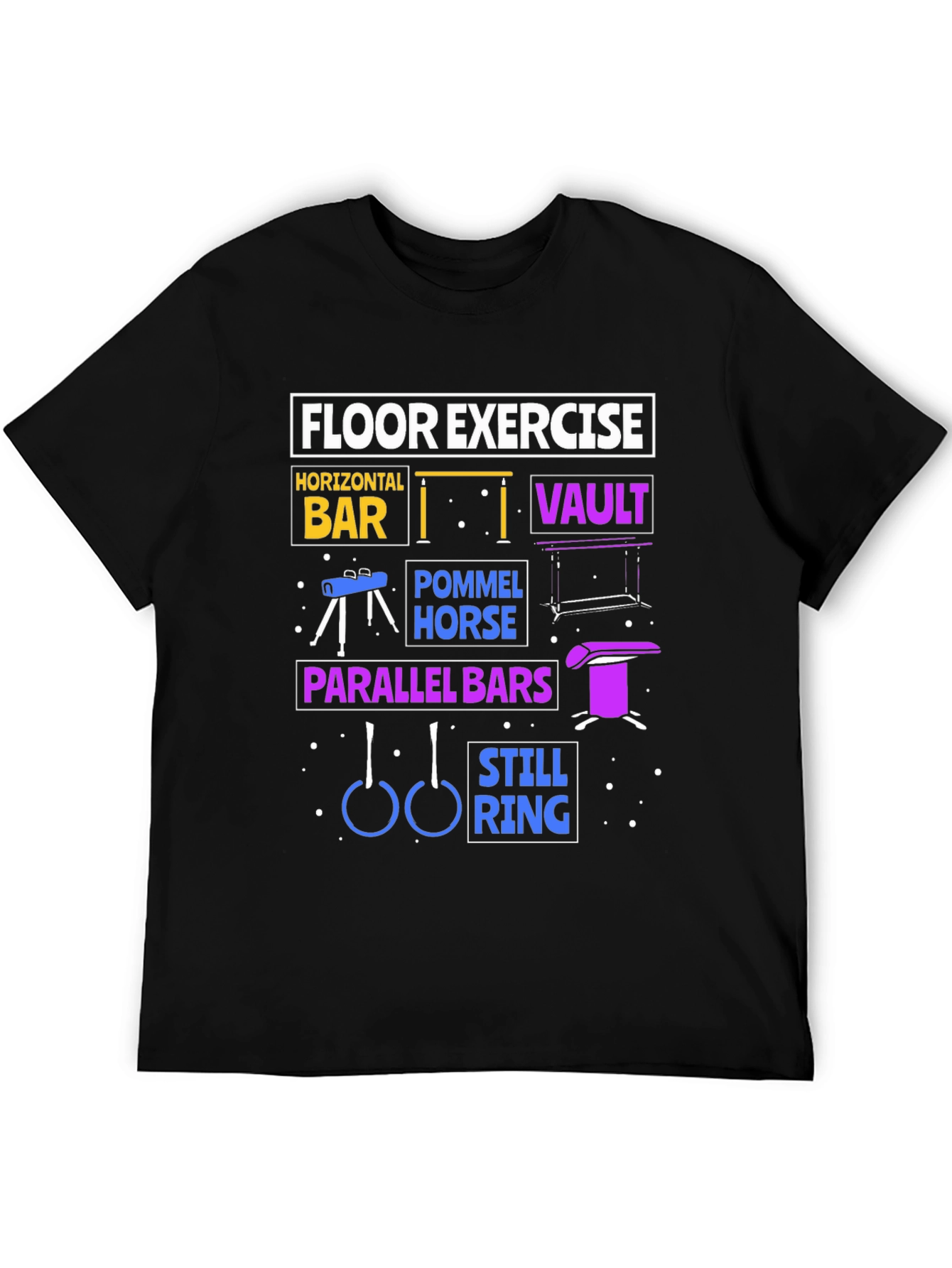 Gymnastics Equipment T-Shirt