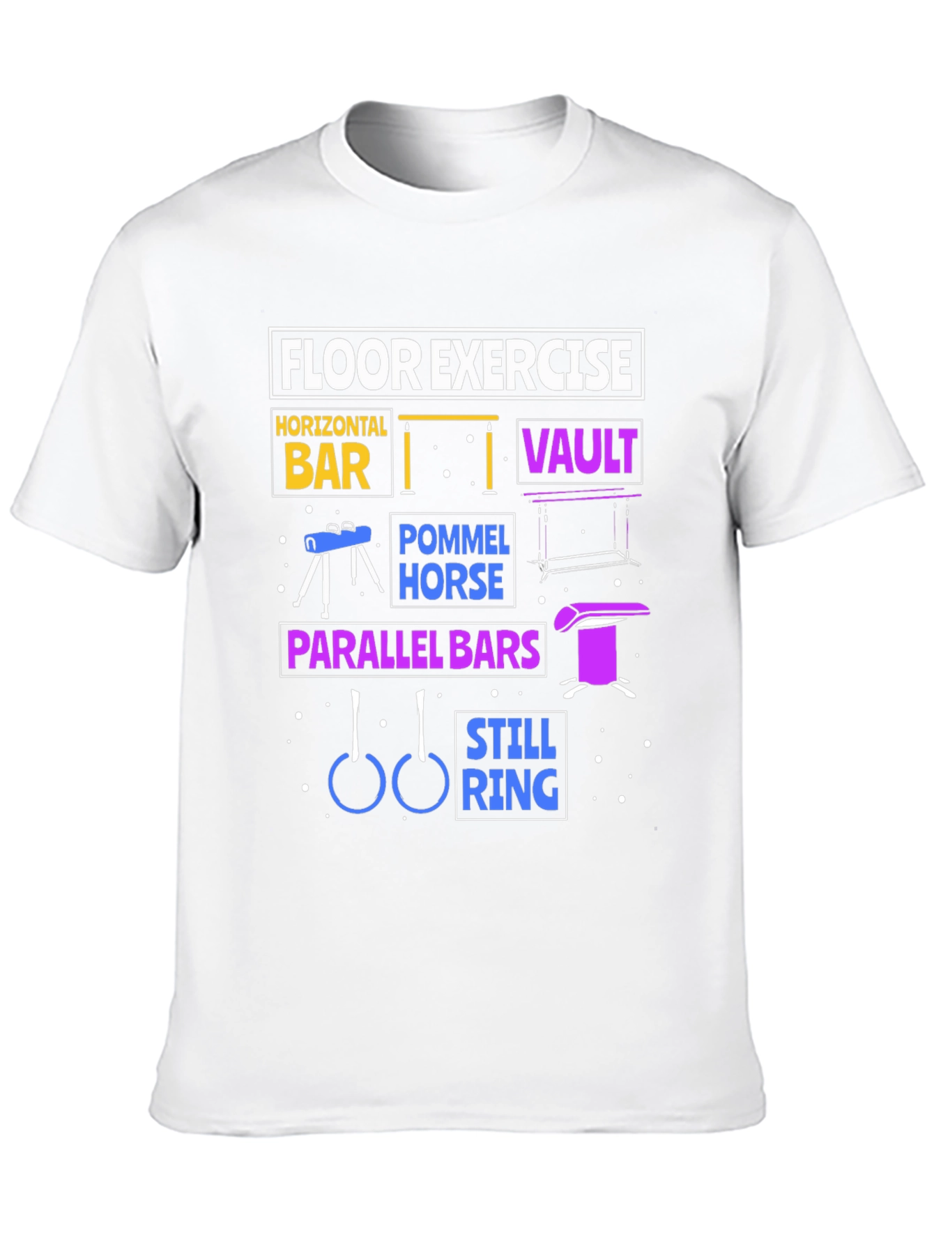 Gymnastics Equipment T-Shirt