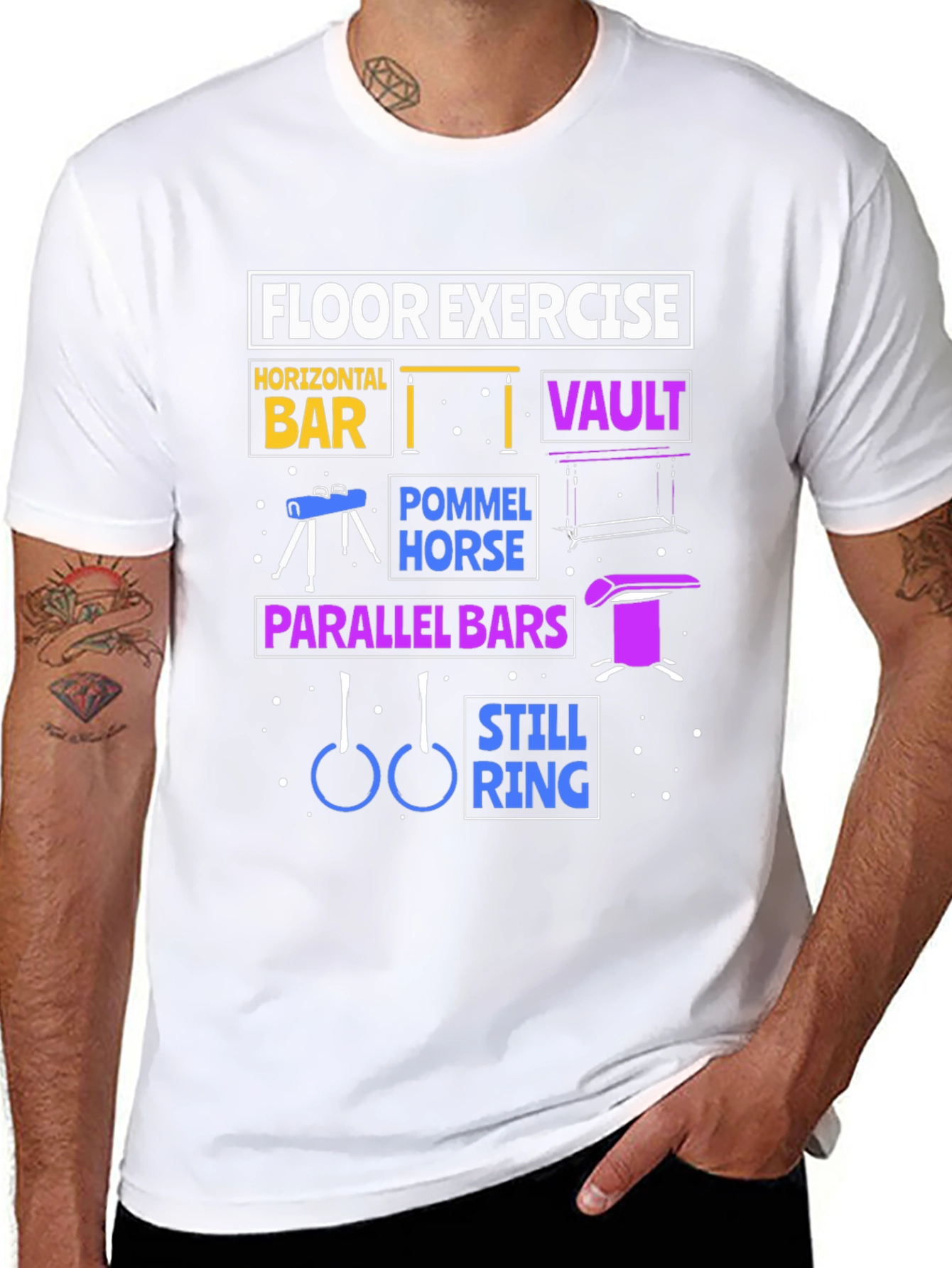 Gymnastics Equipment T-Shirt