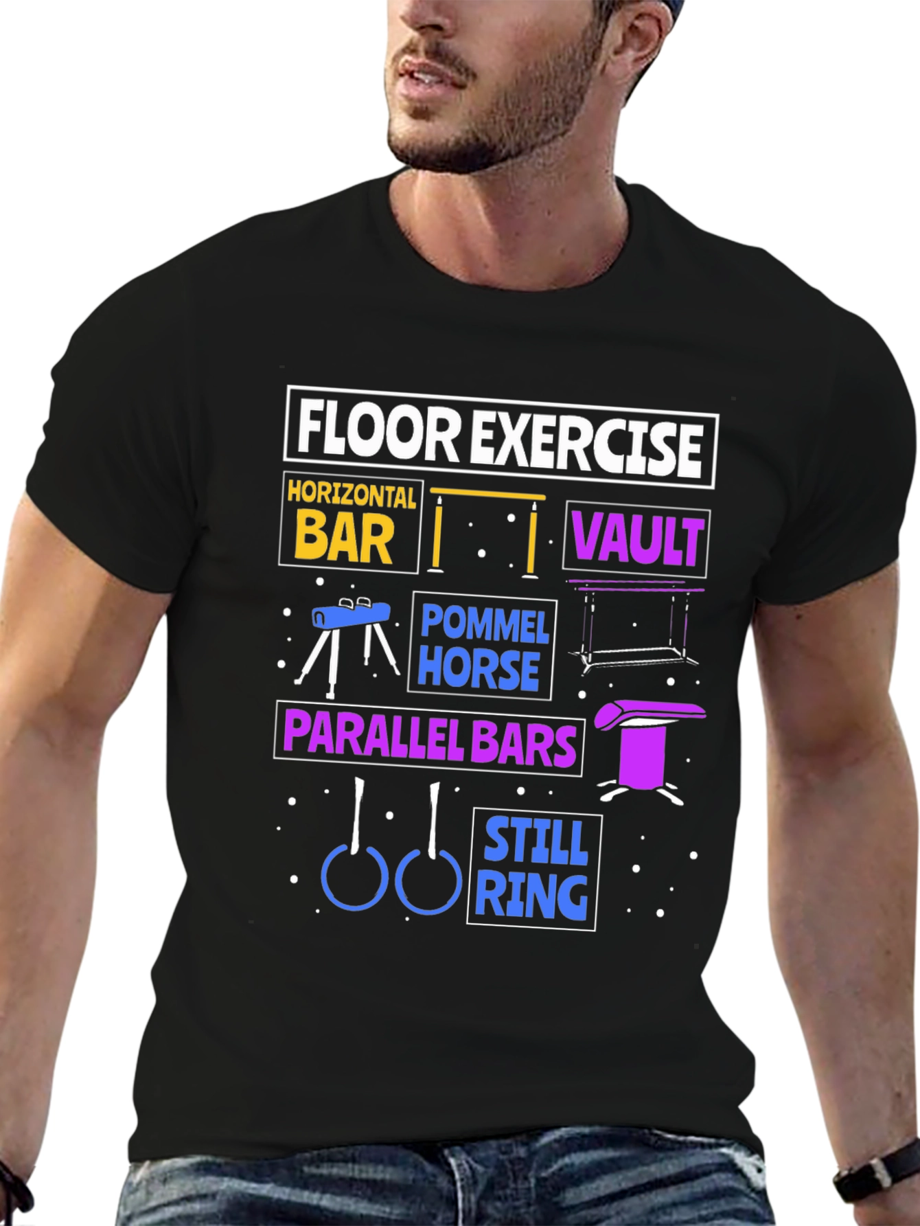 Gymnastics Equipment T-Shirt