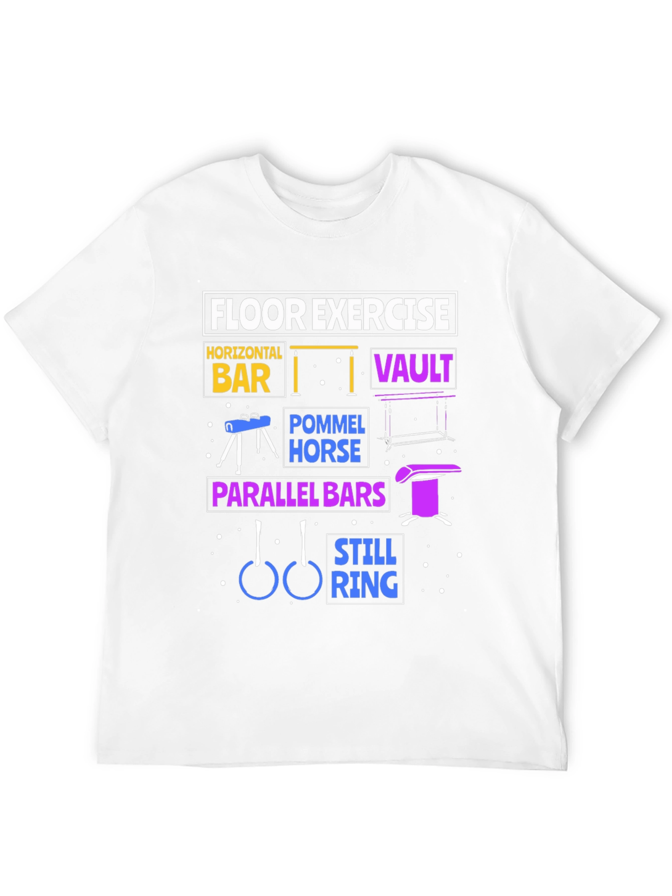 Gymnastics Equipment T-Shirt