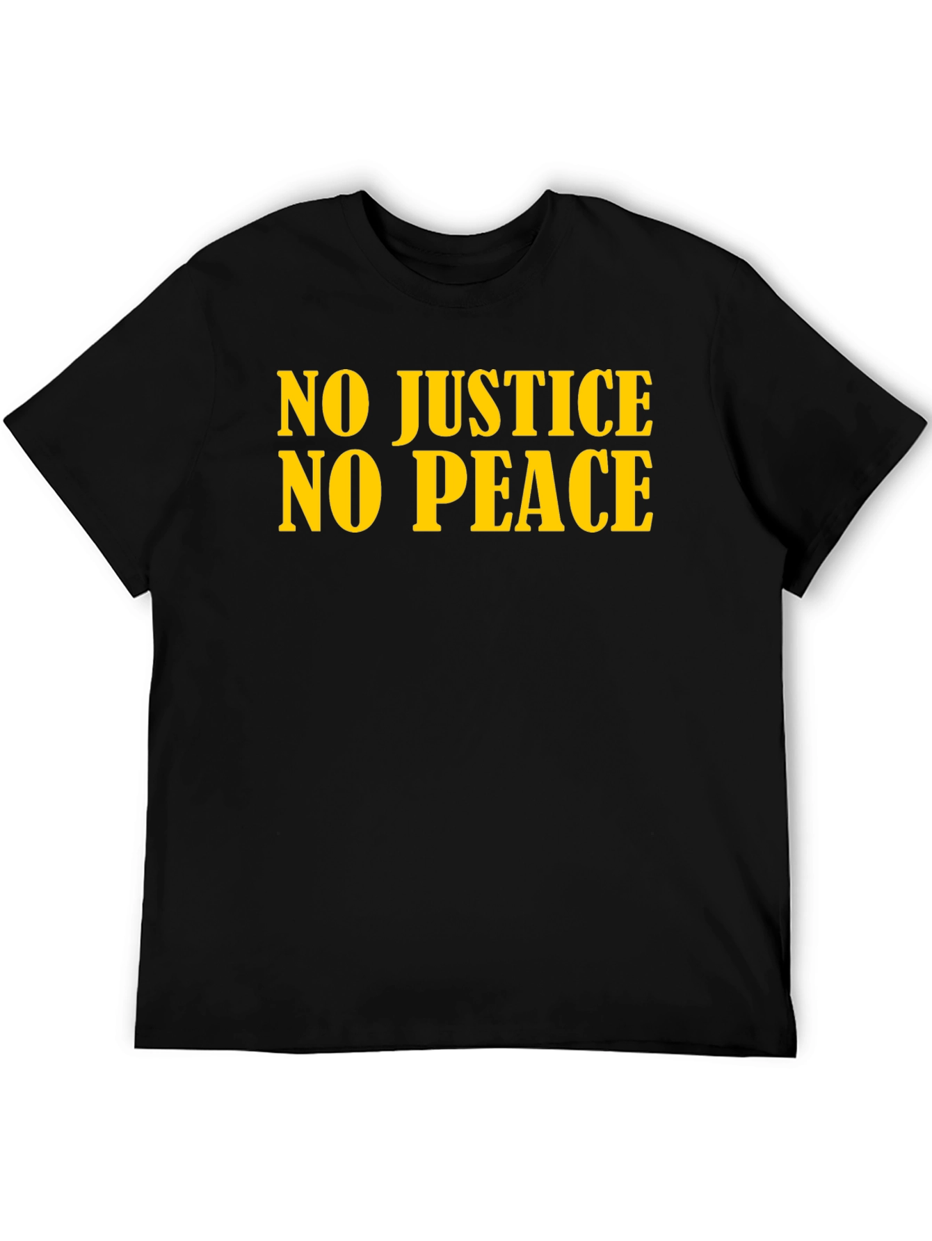 No Justice No Peace Graphic T-Shirt