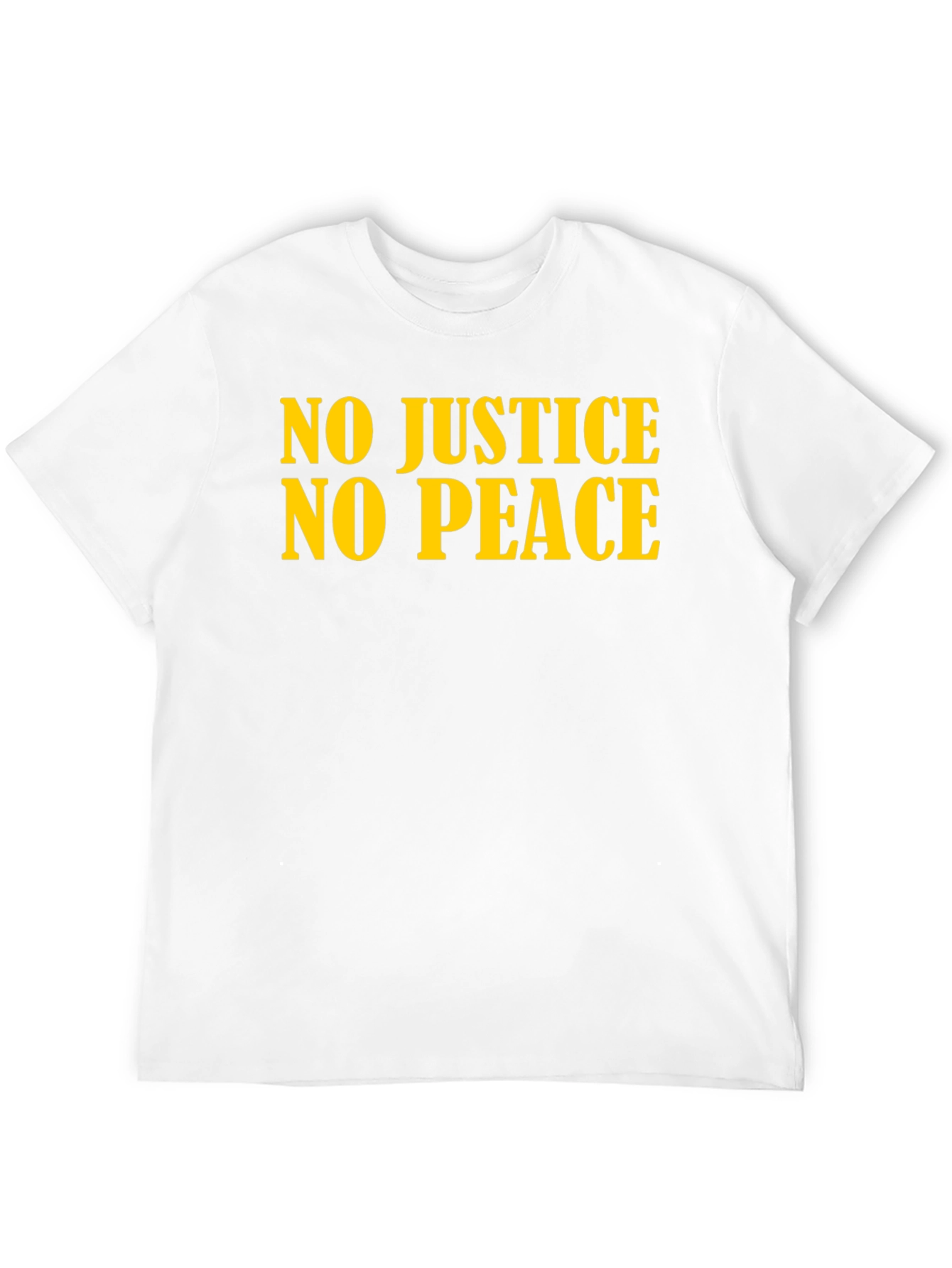 No Justice No Peace Graphic T-Shirt