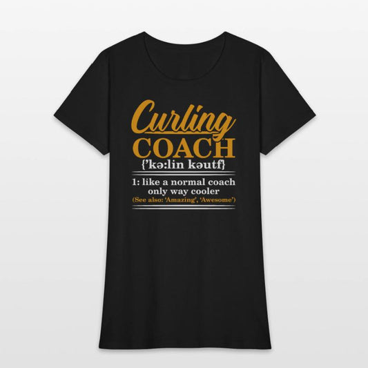 Curling Coach Curler Sport Lover Curling Stone