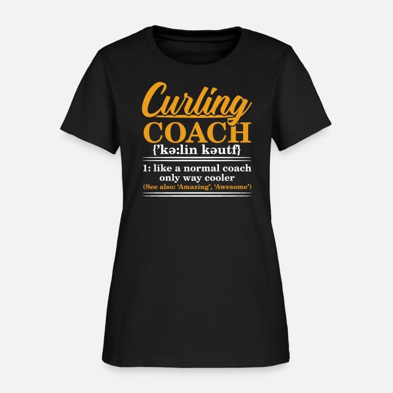 Curling Coach Curler Sport Lover Curling Stone
