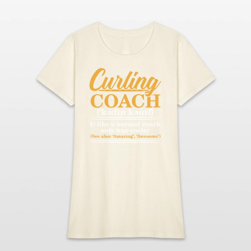 Curling Coach Curler Sport Lover Curling Stone