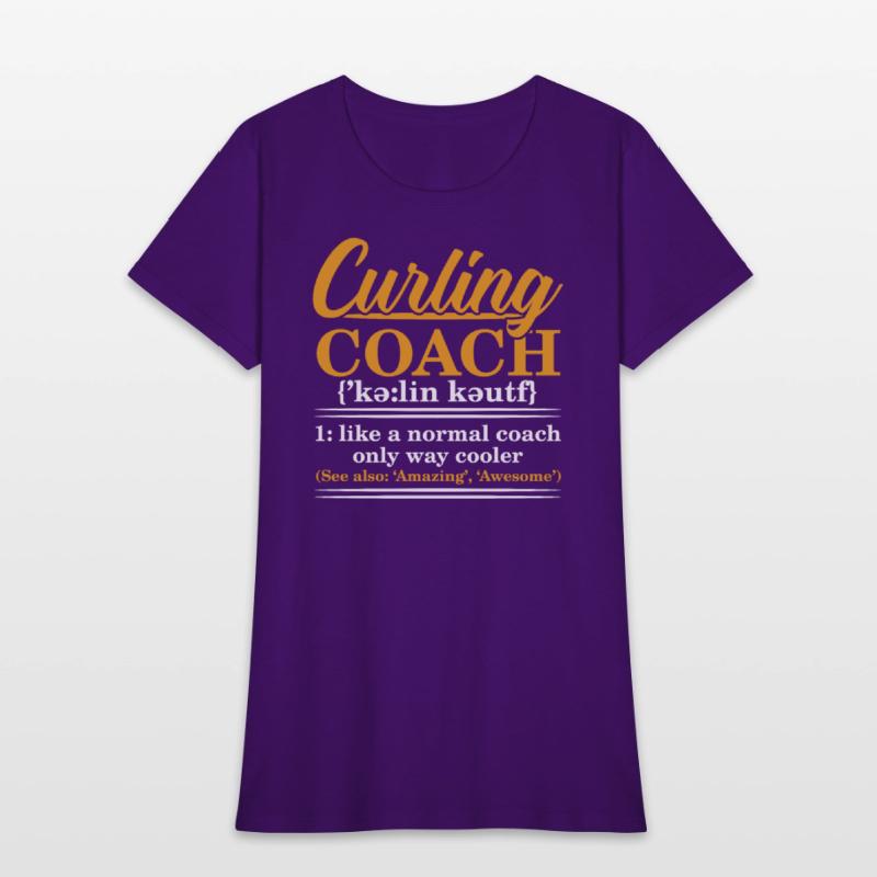 Curling Coach Curler Sport Lover Curling Stone