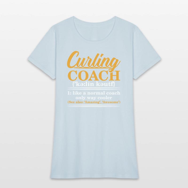 Curling Coach Curler Sport Lover Curling Stone