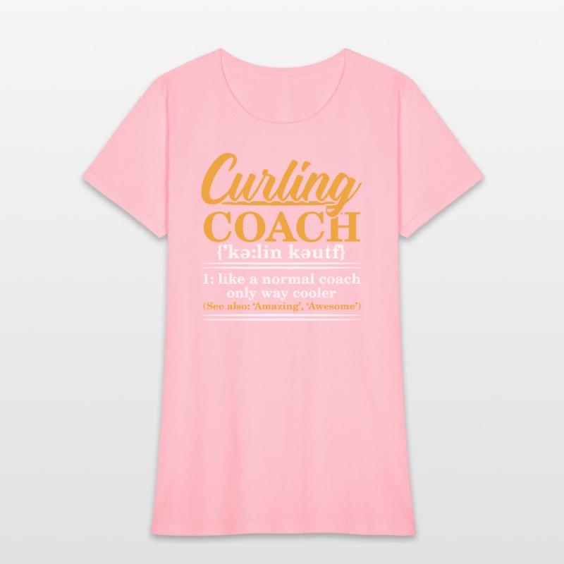 Curling Coach Curler Sport Lover Curling Stone