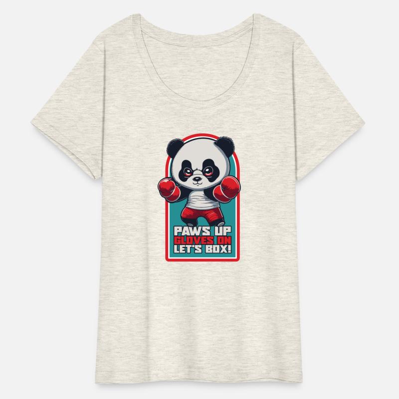 Cute Baby Panda,Paws Up, Gloves On, Lets Box, Tees
