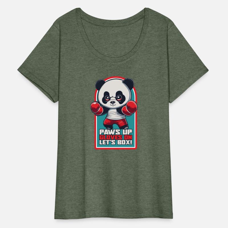 Cute Baby Panda,Paws Up, Gloves On, Lets Box, Tees