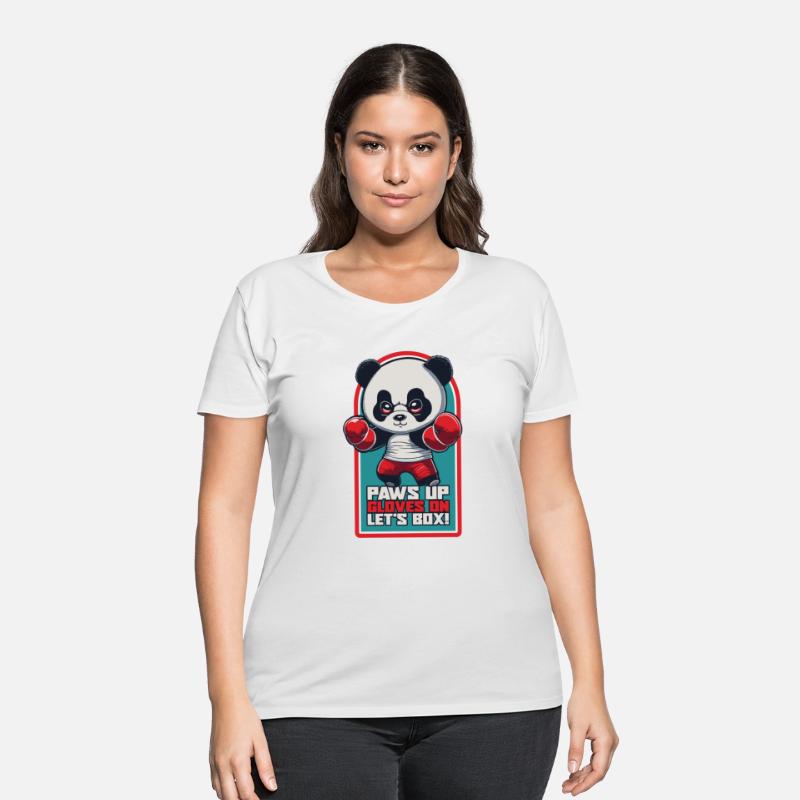 Cute Baby Panda,Paws Up, Gloves On, Lets Box, Tees