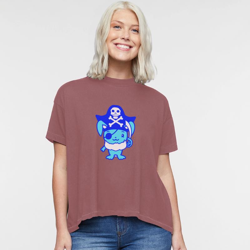 Cute Little Pirate Rabbit Bunny Captain Eye Patch