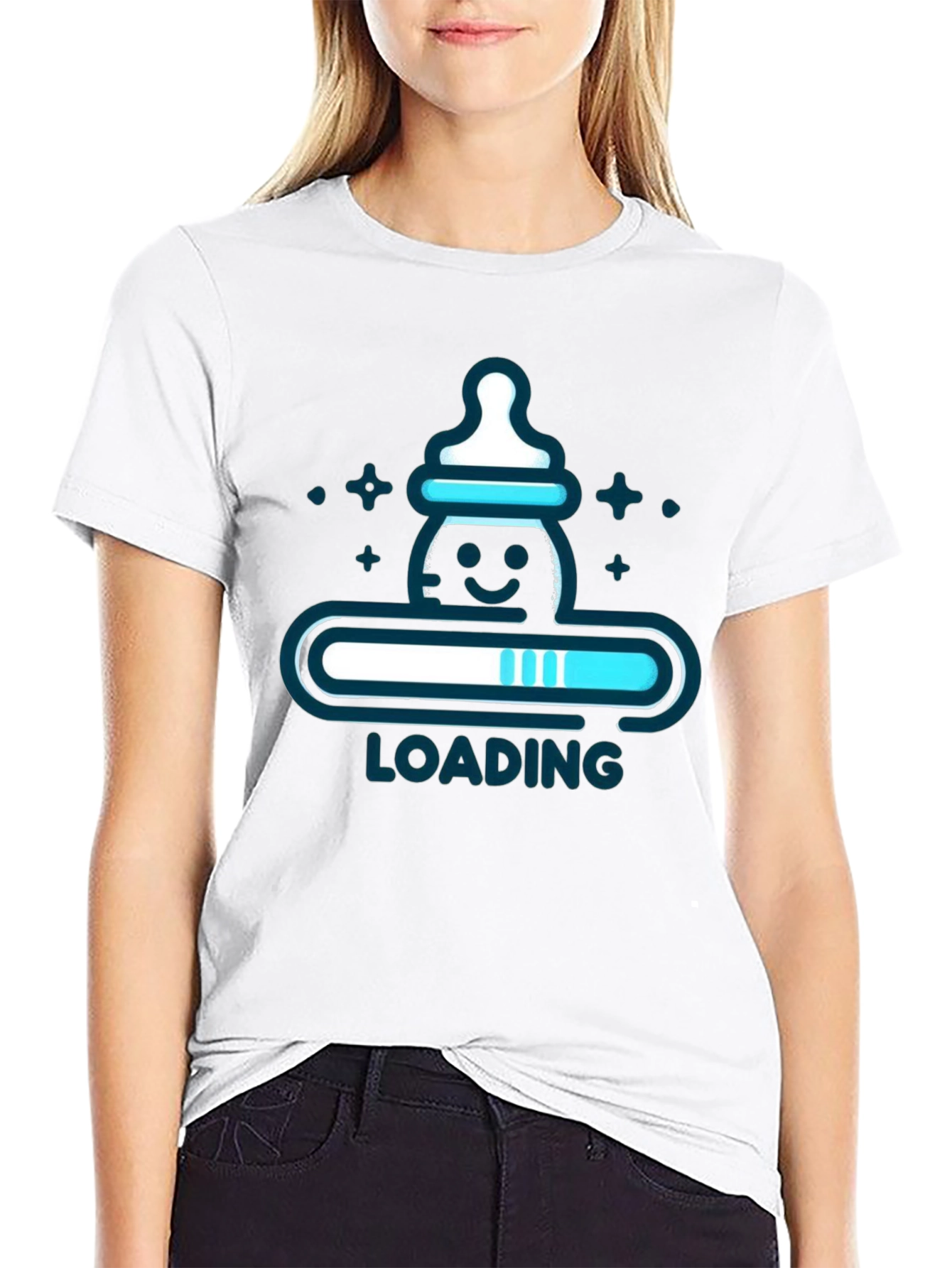 Baby Loading T-Shirt - Expecting Parents Tee