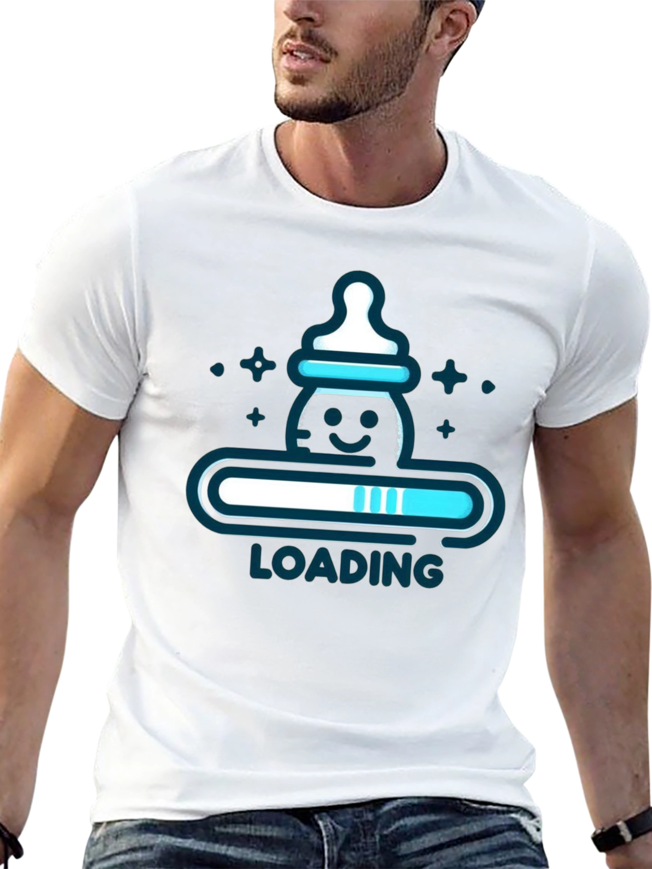 Baby Loading T-Shirt - Expecting Parents Tee