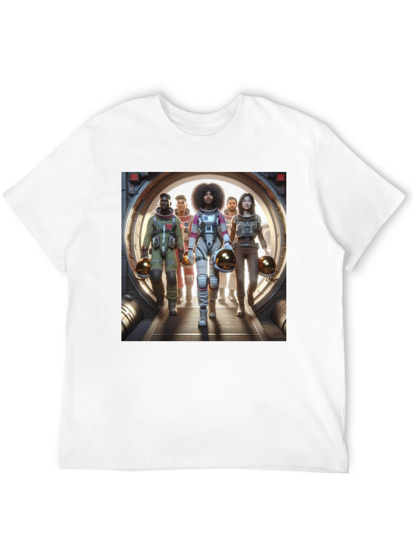Astronaut Crew Graphic Tee