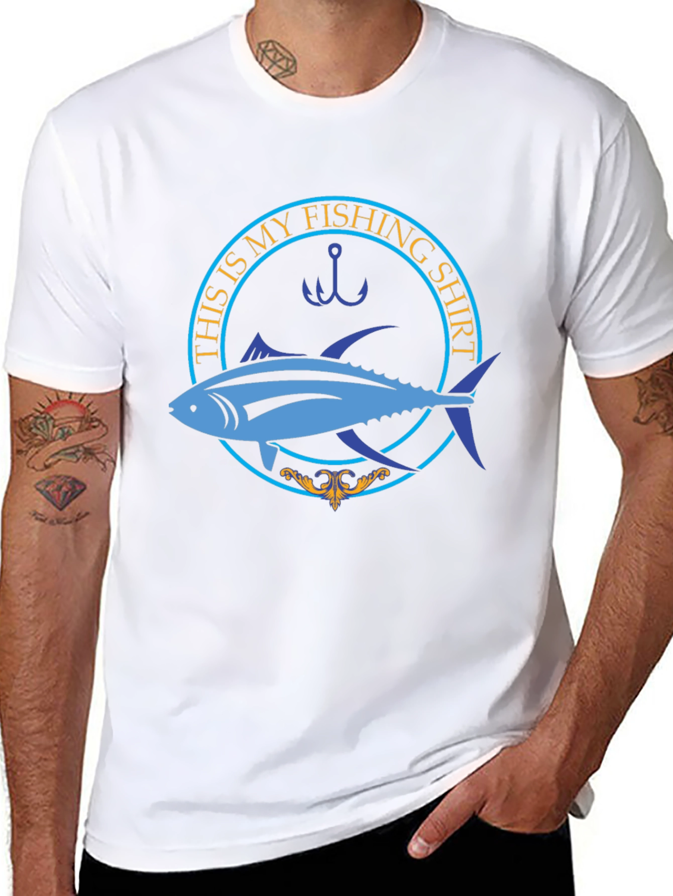 This is My Fishing Shirt - Mens Graphic Tee