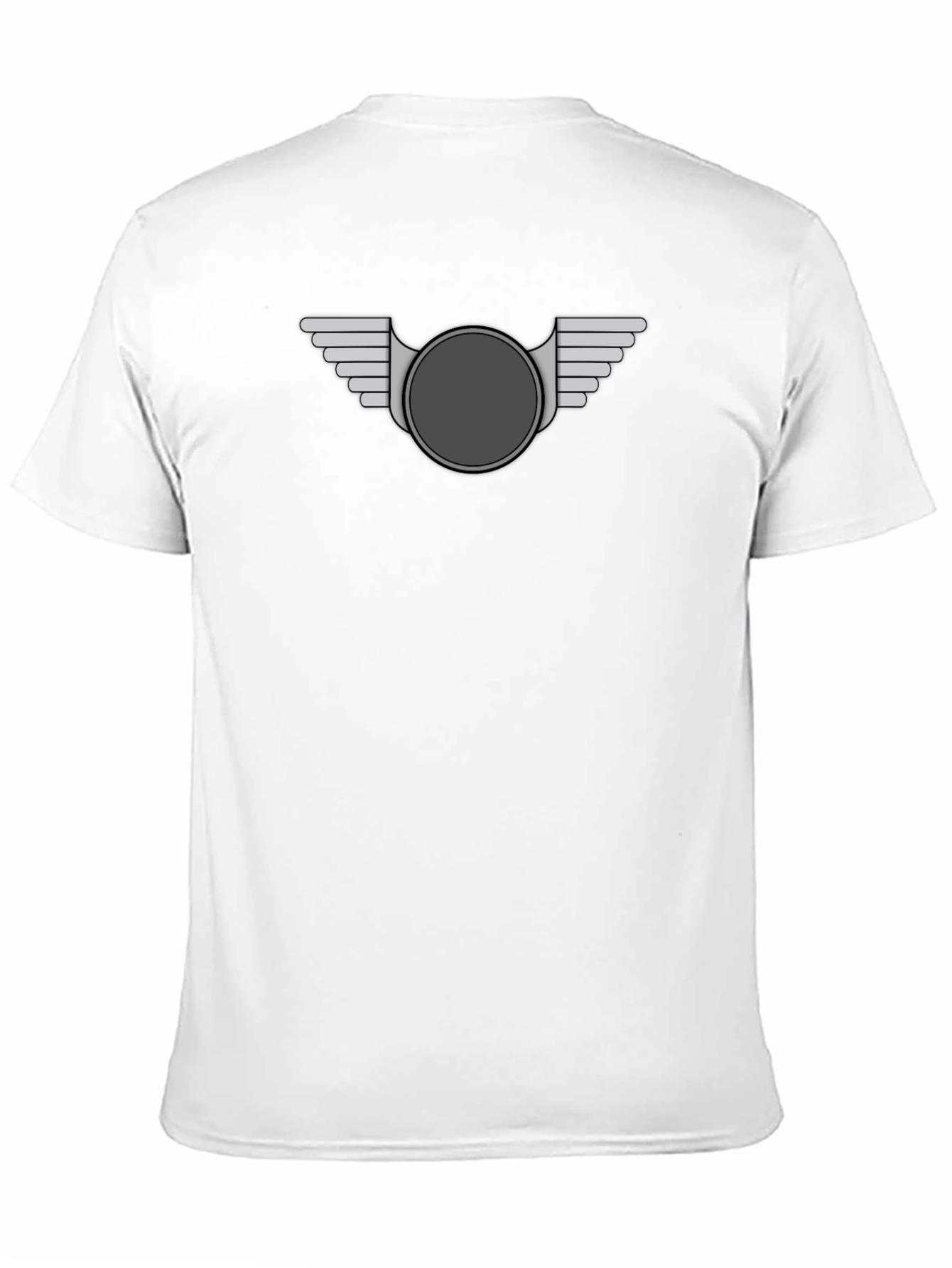 Winged Emblem Tee - Stylish Graphic Print T-Shirt