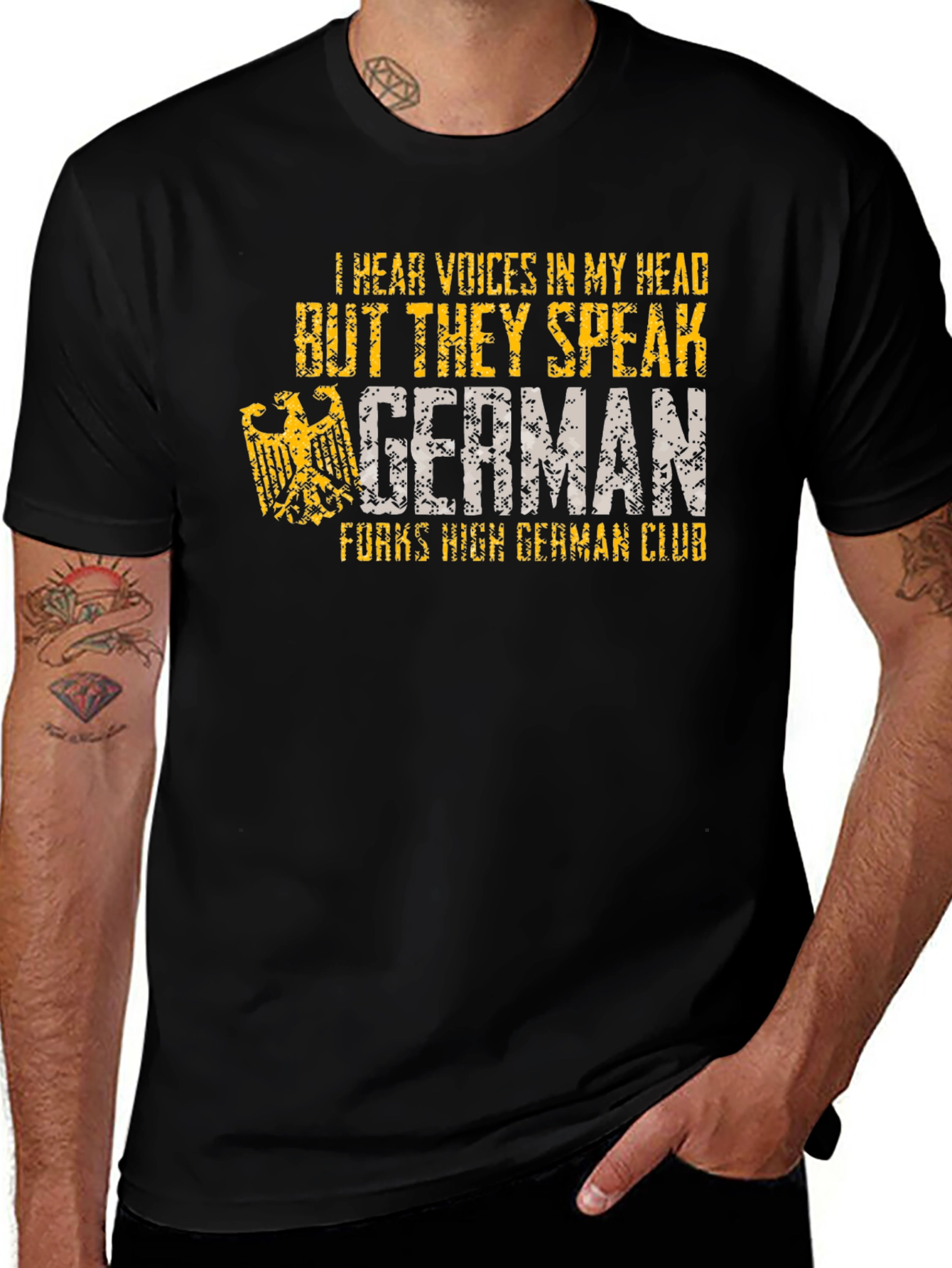 I Hear Voices German T-Shirt