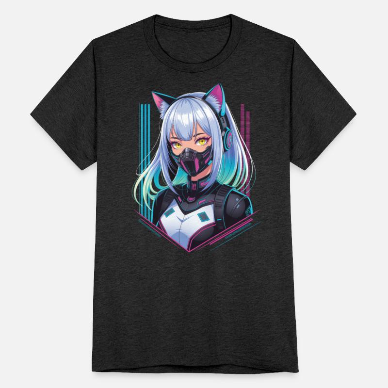 Cyberpunk Girl Cat Ears