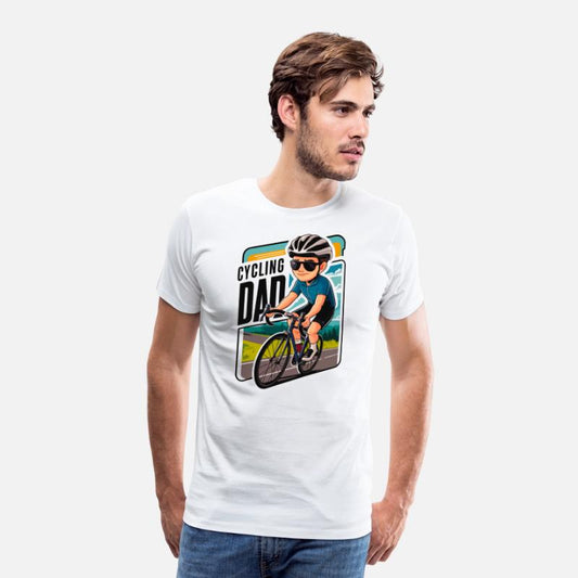 Cycling Dad - Road Bike, Gravel Bike Father's Day