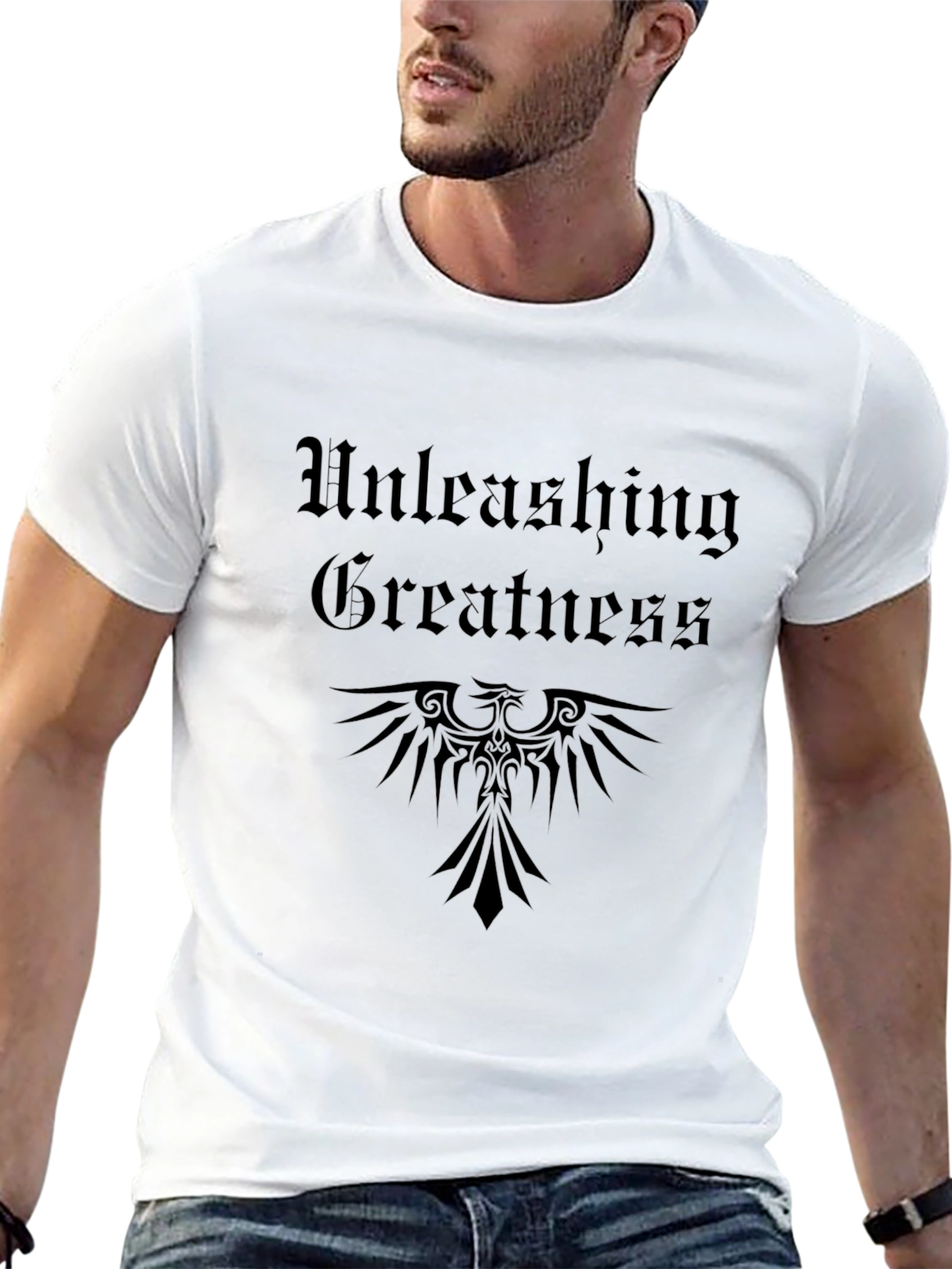 Unleashing Greatness Black T-Shirt