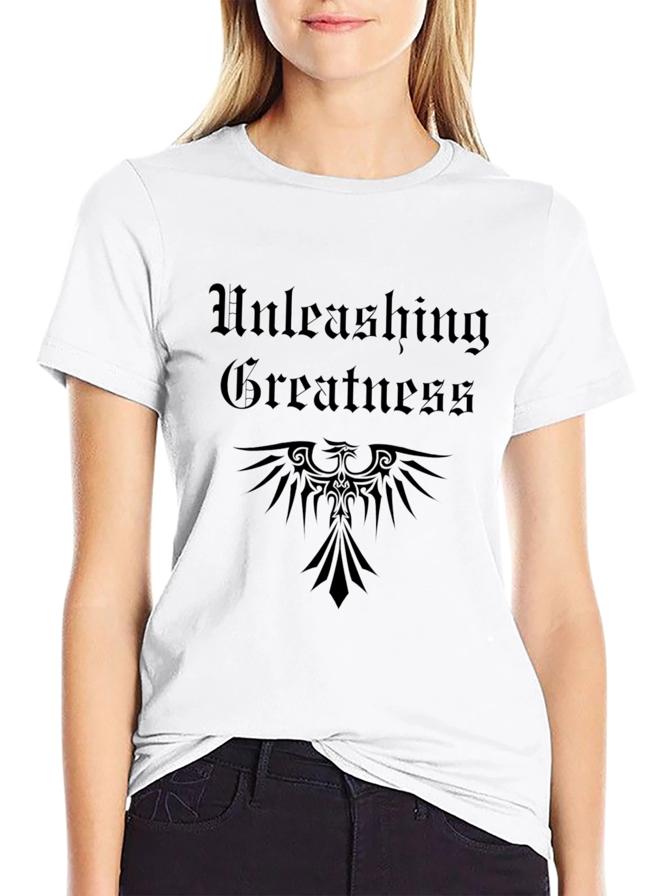 Unleashing Greatness Black T-Shirt