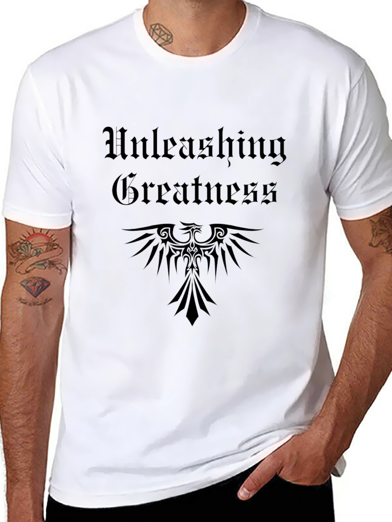 Unleashing Greatness Black T-Shirt