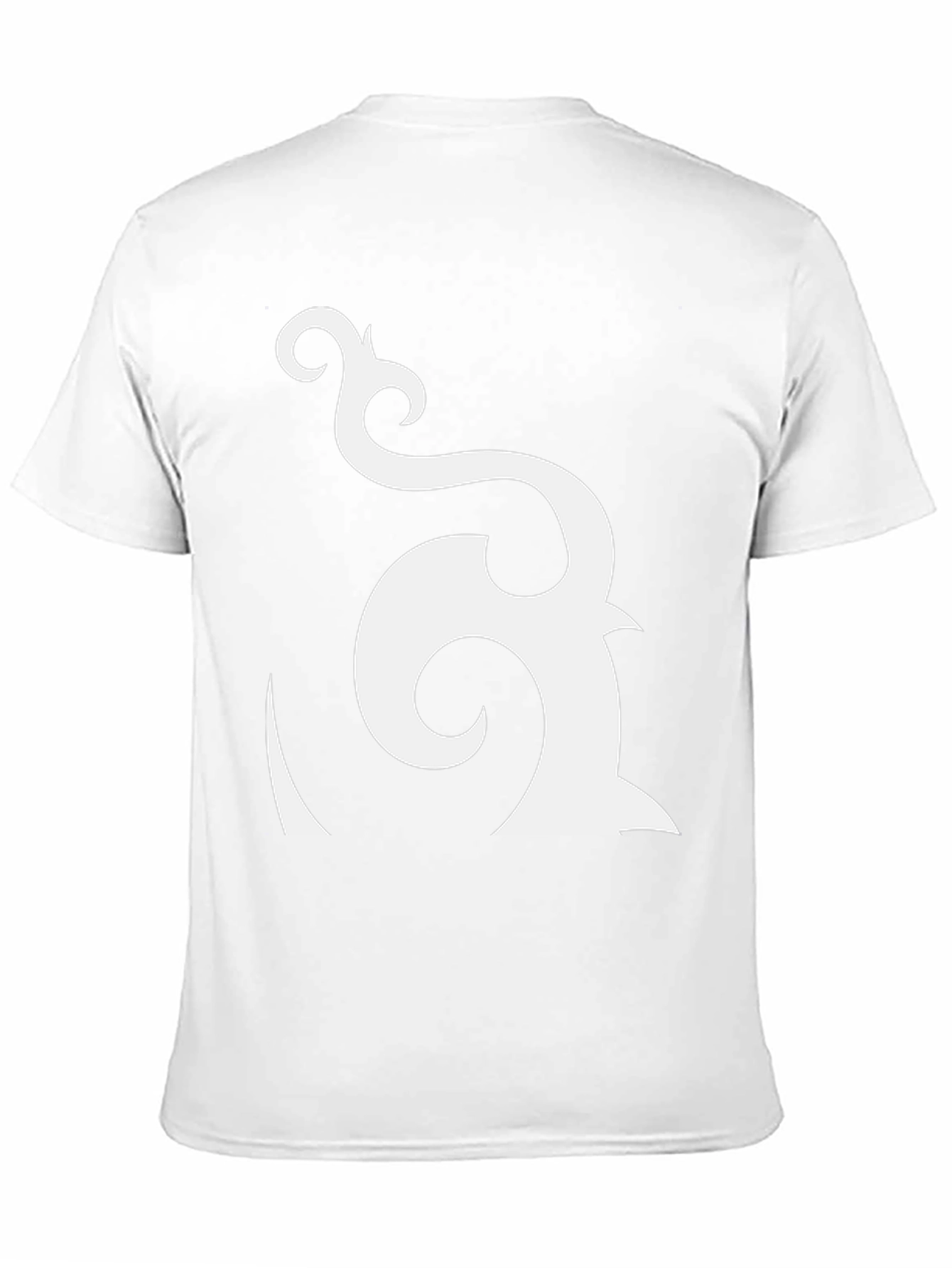 Abstract Graphic Black T-Shirt - Modern Design