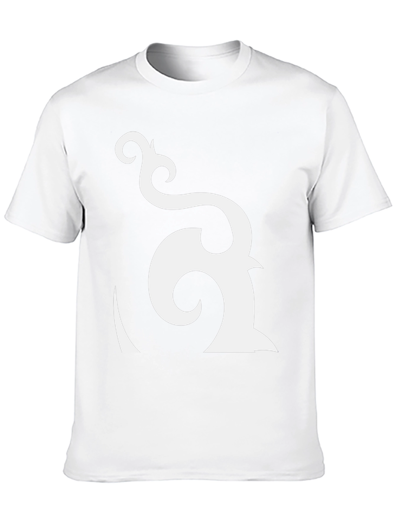 Abstract Graphic Black T-Shirt - Modern Design