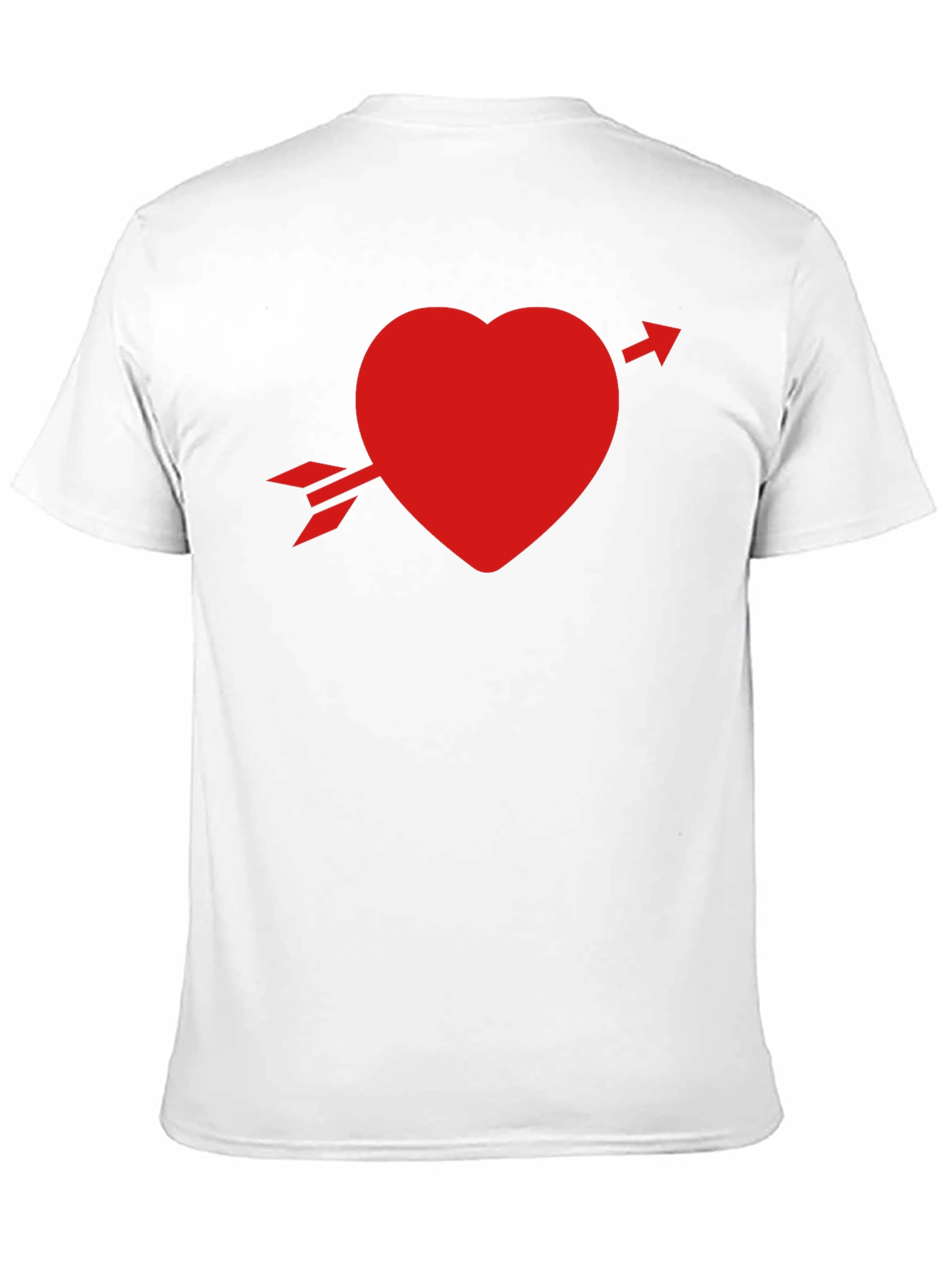 Heart Arrow Black T-Shirt