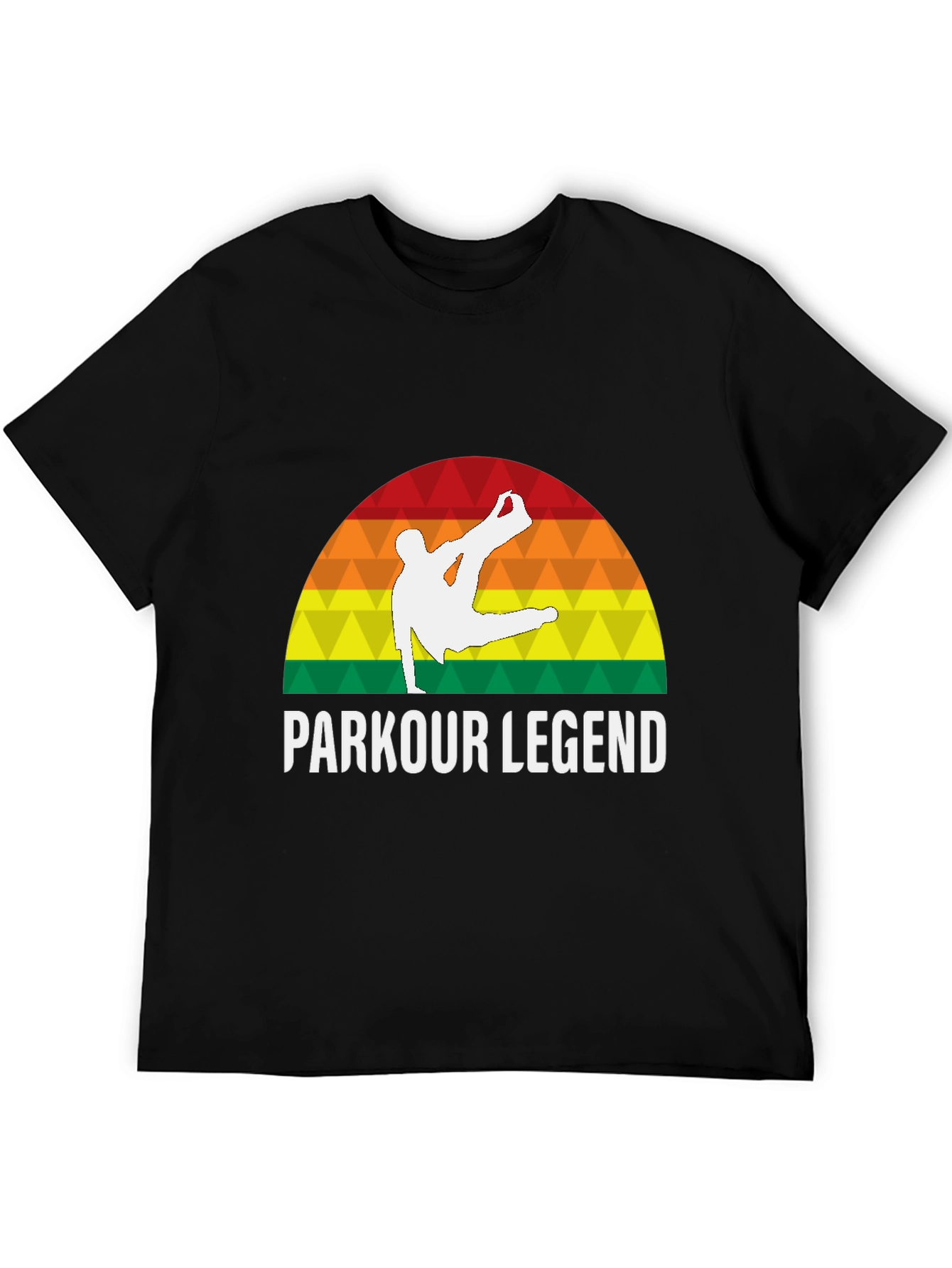 Parkour Legend T-Shirt - Retro Athlete Tee